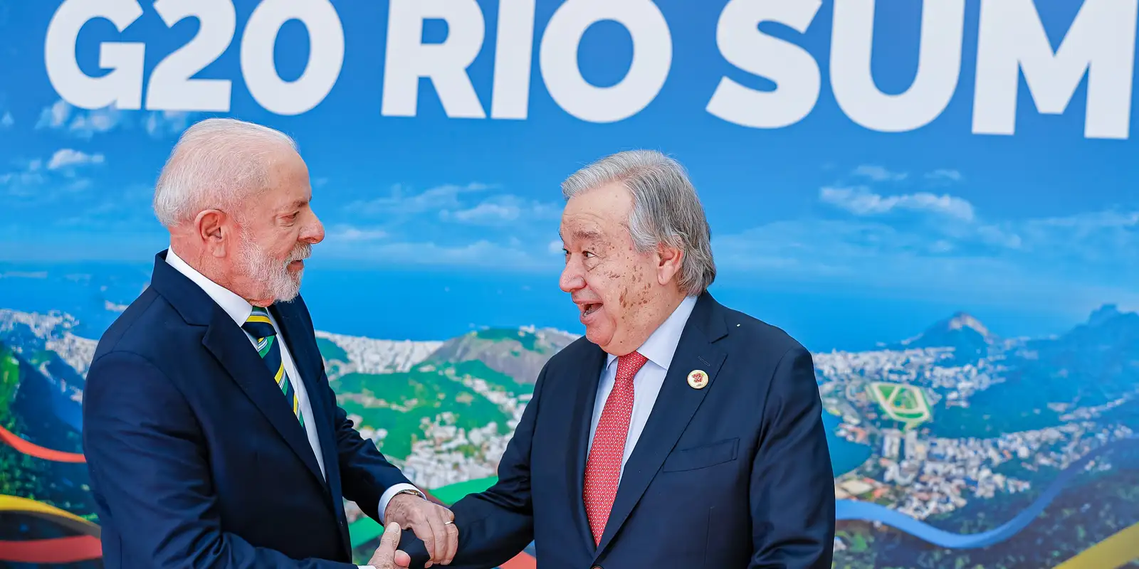 Presidente Lula recepciona líderes do G20 no Rio de Janeiro