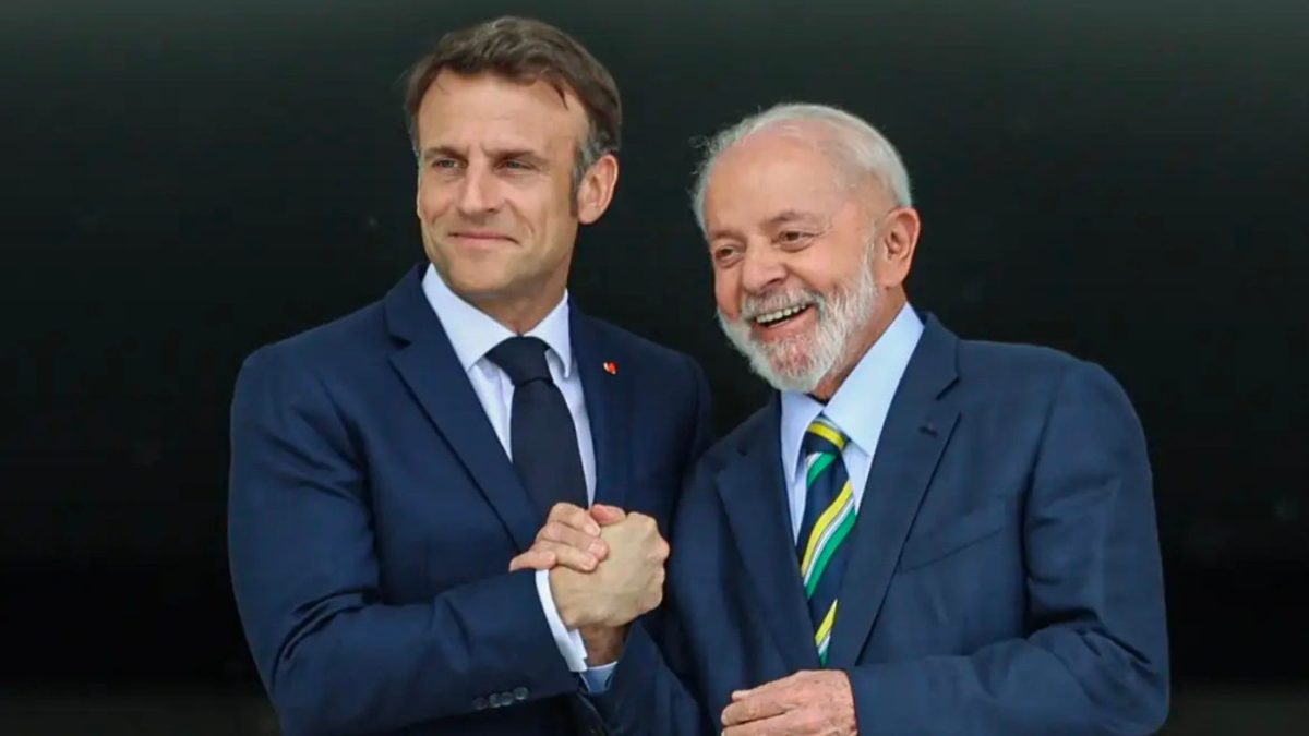 Lula pede que Macron “abra seu coração” para acordo com Mercosul