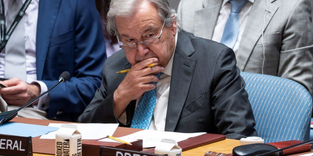 Guterres alerta sobre ciclo de represália após EUA bombardearem o Irã