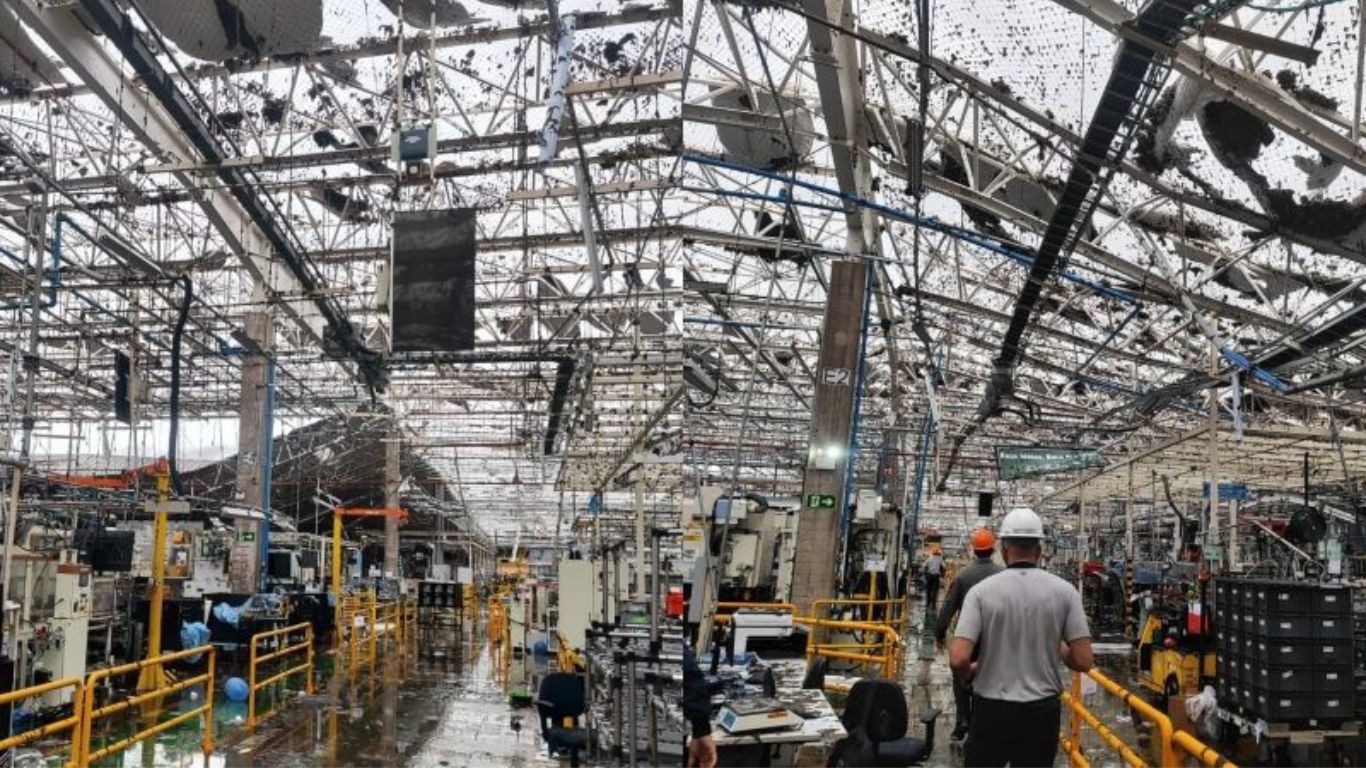 Trabalhadores da Toyota em Sorocaba aprovam layoff após estragos em fábrica