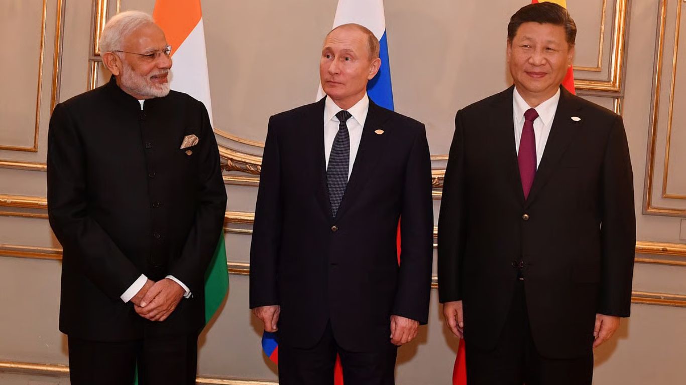 Modi, Putin e Xi exibem unidade e desafiam hegemonia ocidental