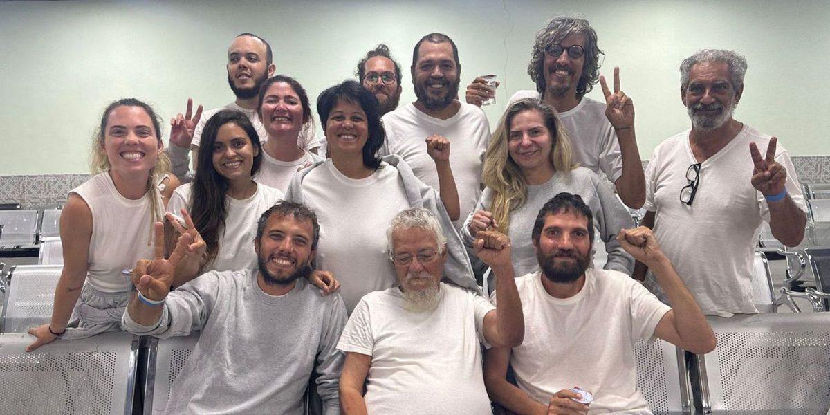 Itamaraty confirma libertação dos 13 brasileiros detidos em Israel