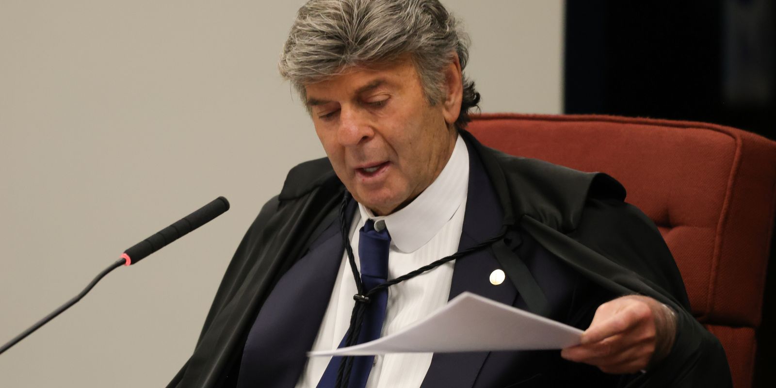 Fux pede vista e suspende julgamento de recurso de Sérgio Moro no STF