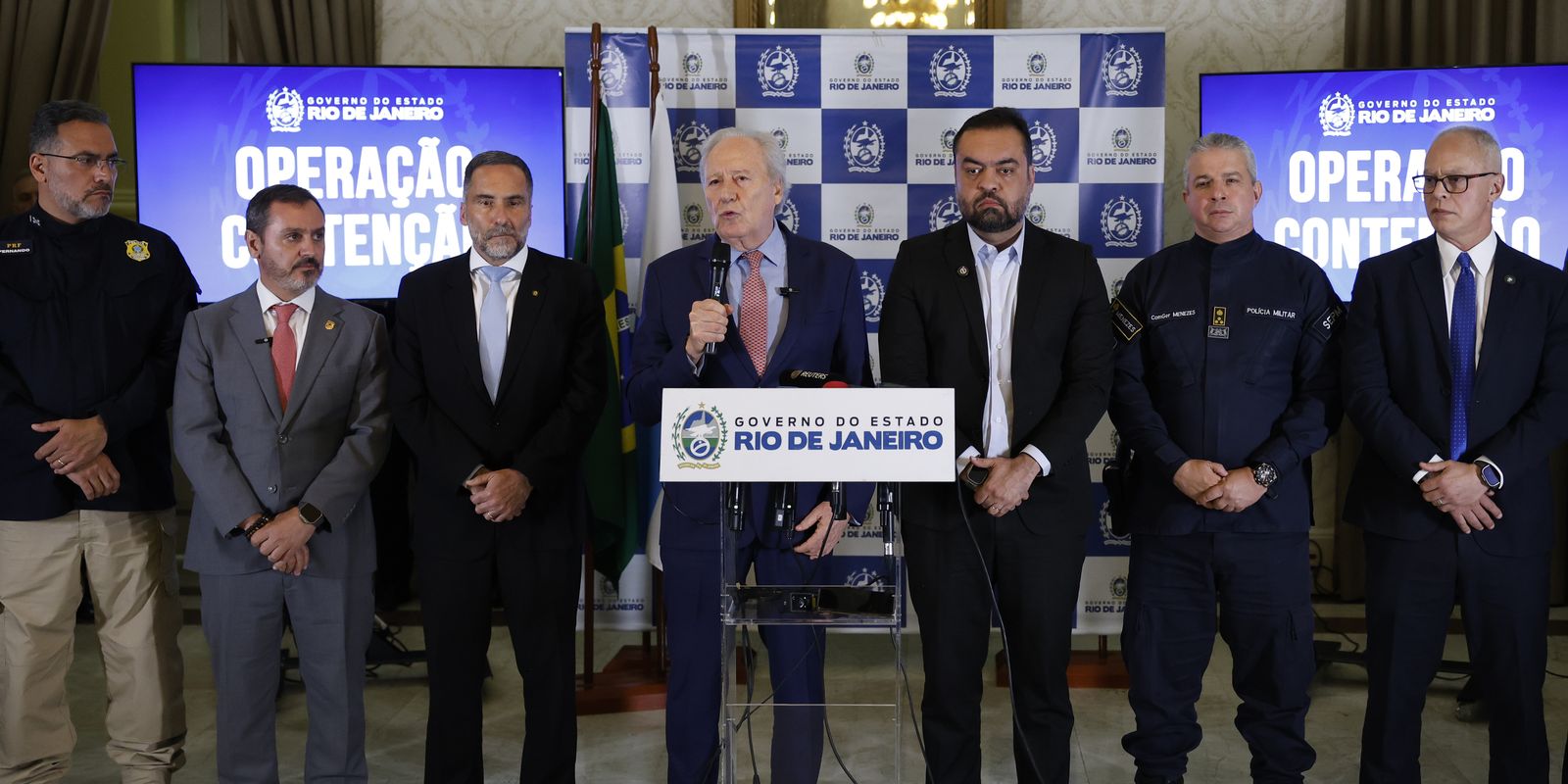 Lewandowski e Castro anunciam escritório emergencial para enfrentar o crime no Rio