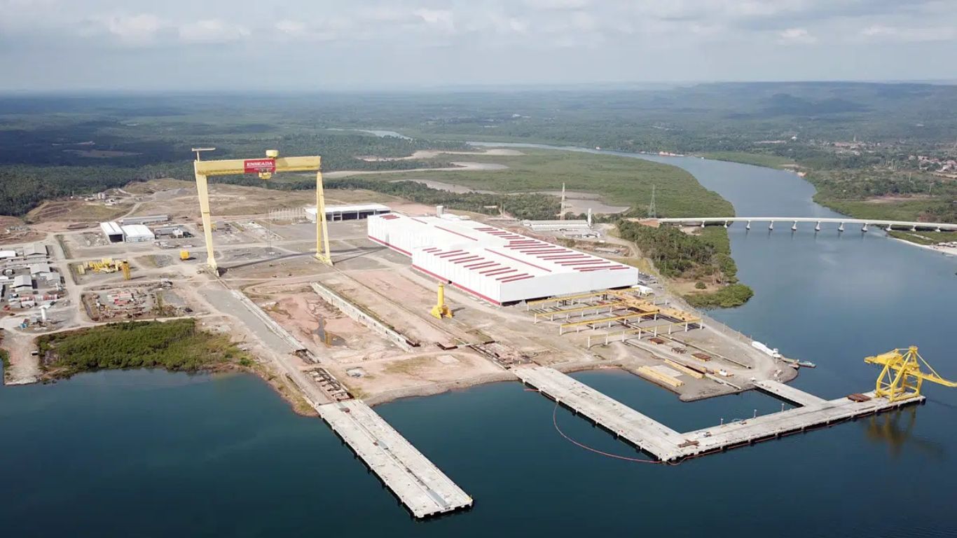 Petrobras retoma construção naval na Bahia com investimento de R$ 2,5 bi em estaleiro