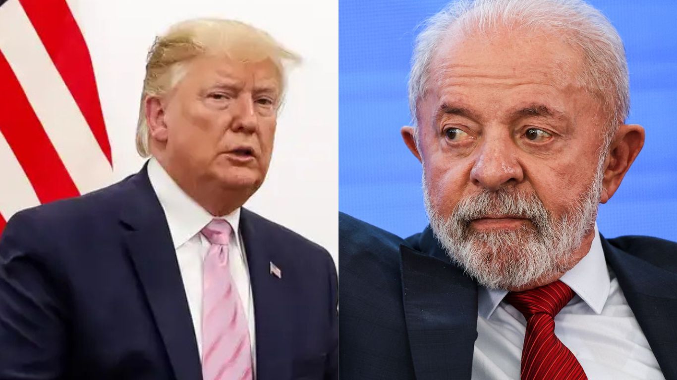 Lula conversa com Trump e pede retirada de tarifa de 50% sobre produtos brasileiros