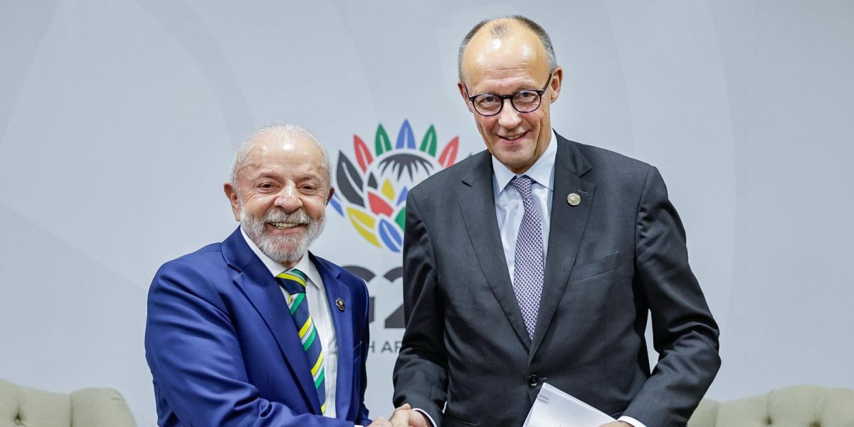 Lula e Merz se reúnem no G20 após tensão sobre declaração envolvendo Belém