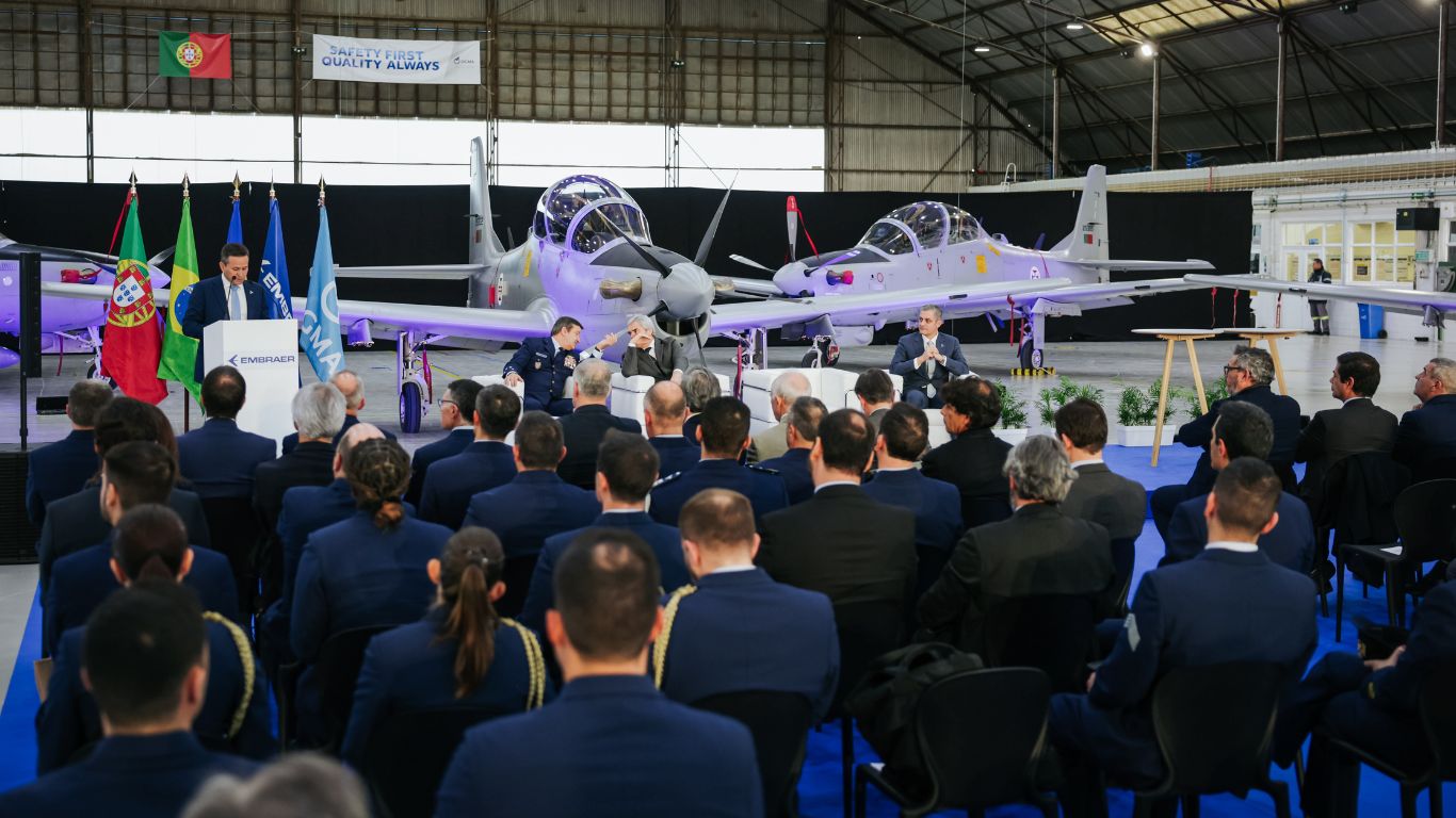 Embraer entrega Super Tucanos a Portugal e estuda linha de montagem para OTAN