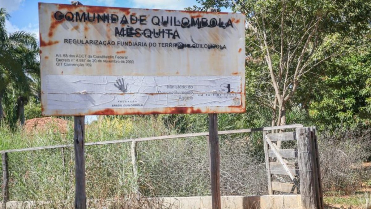 Incra reconhece área quilombola em Goiás e comunidade pede desocupação de fazendeiros