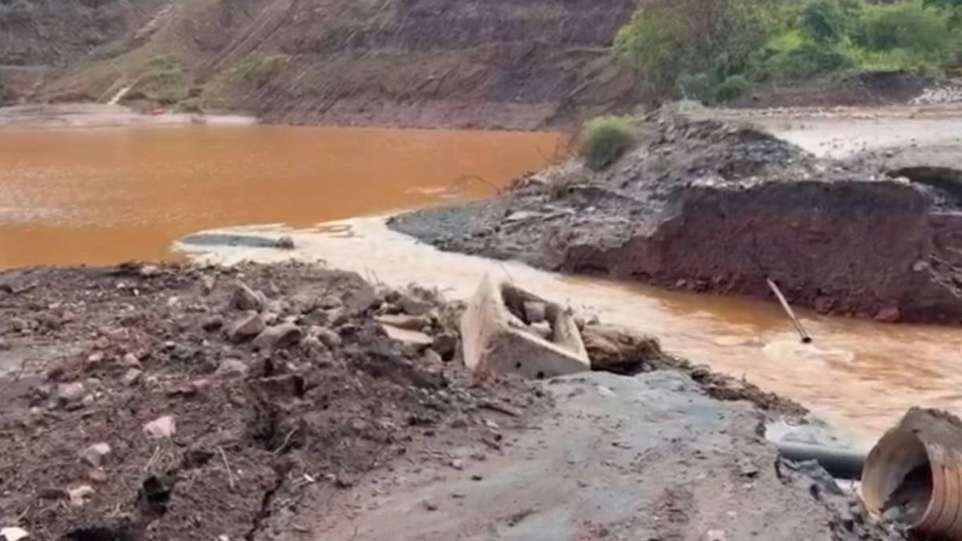 Ministro manda Agência Nacional de Mineração investigar transbordamento em estrutura da Vale em MG