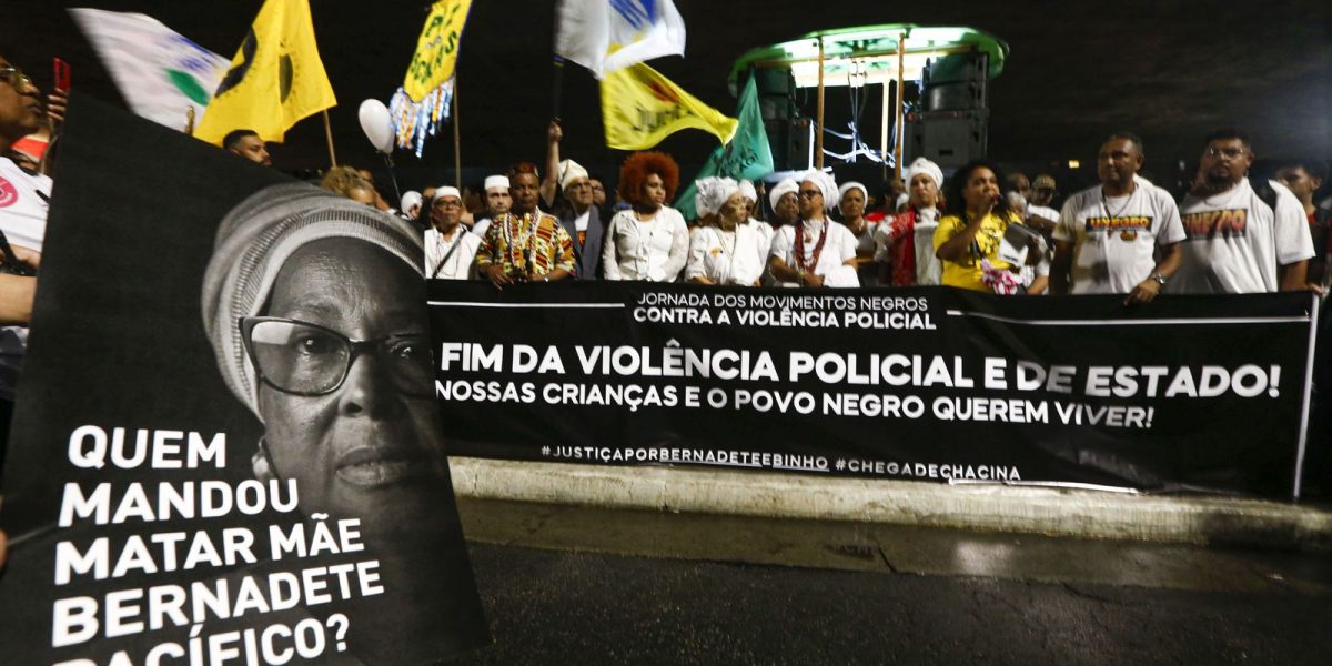 Justiça da Bahia marca júri popular dos acusados de matar Mãe Bernadete