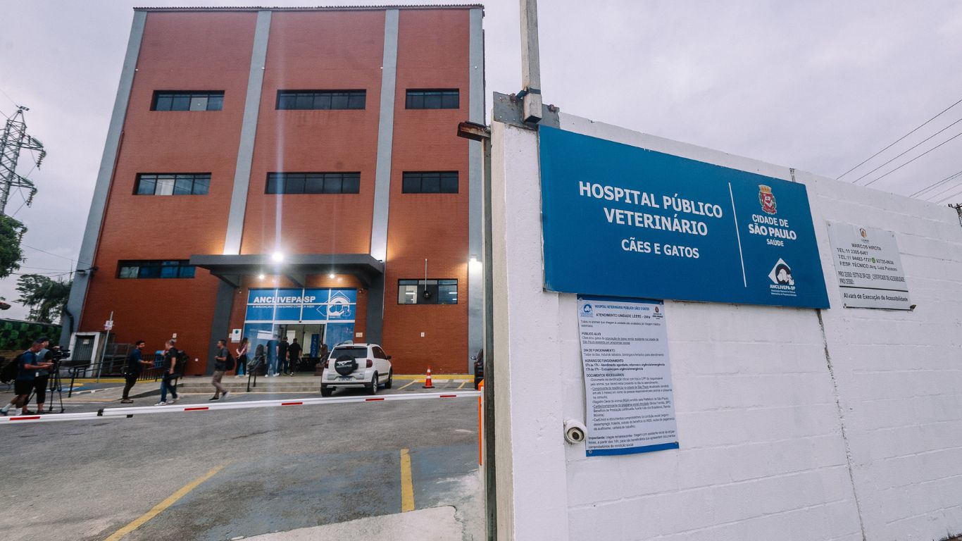 São Paulo ganha primeiro hospital veterinário público com plantão 24 horas