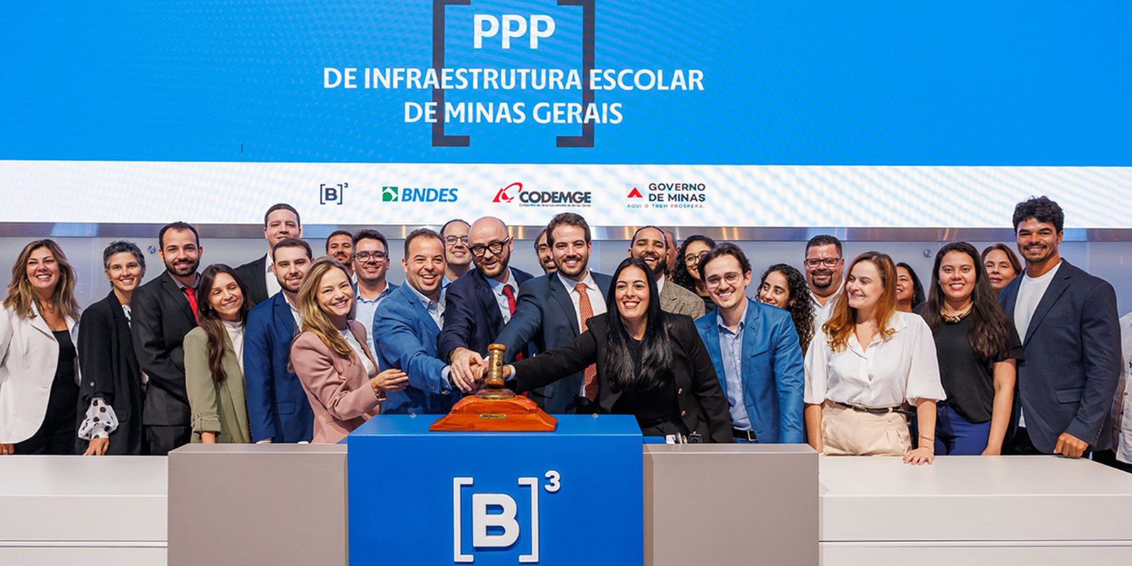 Consórcio IG4 BTG vence leilão para gerir infraestrutura de 95 escolas em Minas Gerais